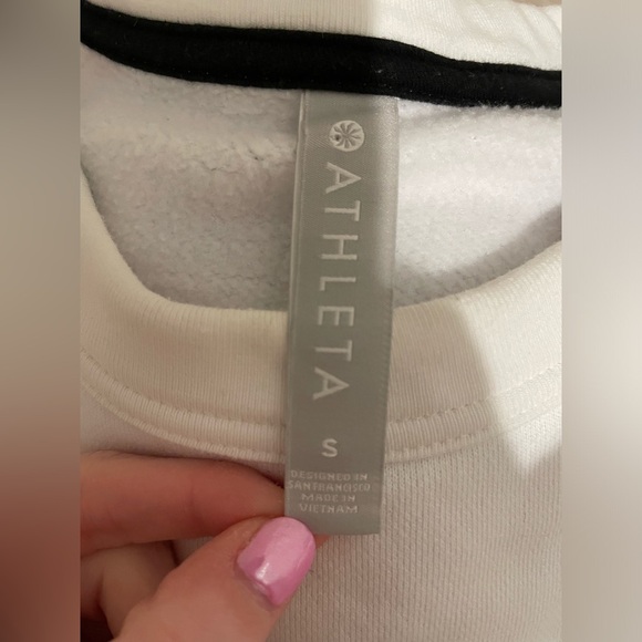Black and White Athleta Crew - Picture 2 of 7